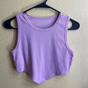 M Pink Shein Crop Top